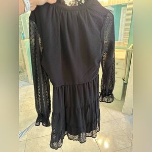 Sheer Feminine Dress S
